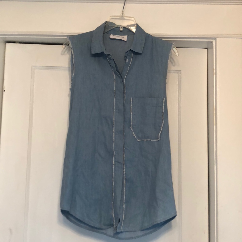 n/Nicholas chambray top nwot